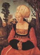 Lucas Cranach the Elder Anna Putsch,First Wife of Dr.johannes (mk45) oil painting